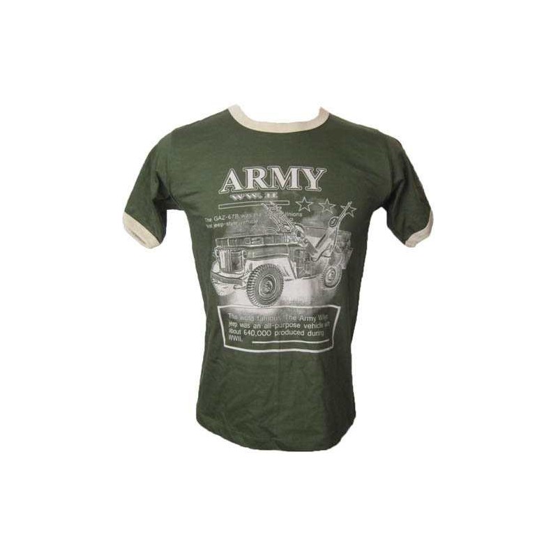 T-SHIRT AIR FORCE XAKI