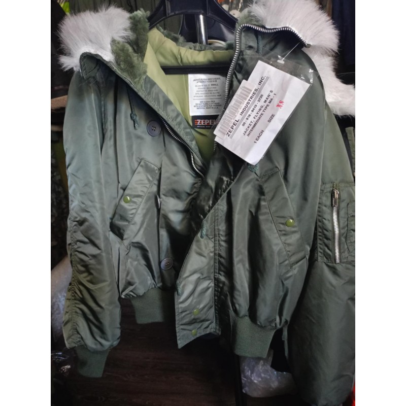 JACKET FLYING MA1 WOLF HAKI USA